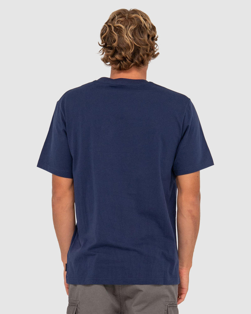 MENS SHORT CUT SHORT SLEEVE T-SHIRT