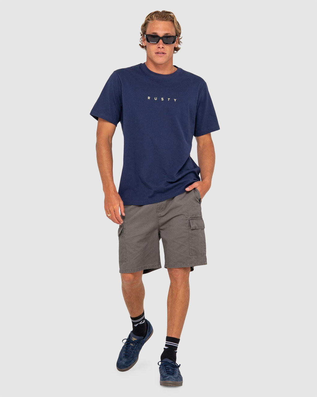 MENS SHORT CUT SHORT SLEEVE T-SHIRT