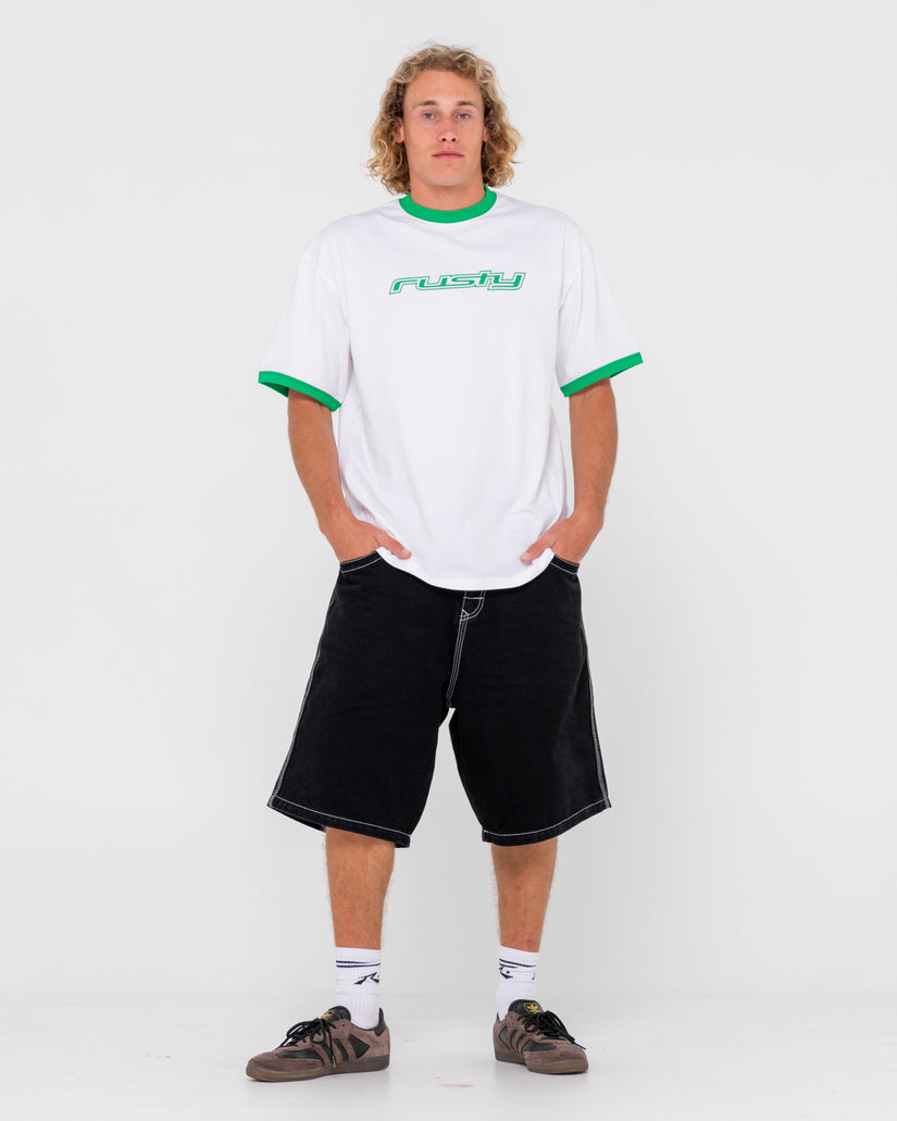 MENS DEAD RINGER SHORT SLEEVE T-SHIRT