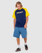 MENS SWAGLAN RAGLAN SHORT SLEEVE T-SHIRT