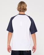 MENS SWAGLAN RAGLAN SHORT SLEEVE T-SHIRT