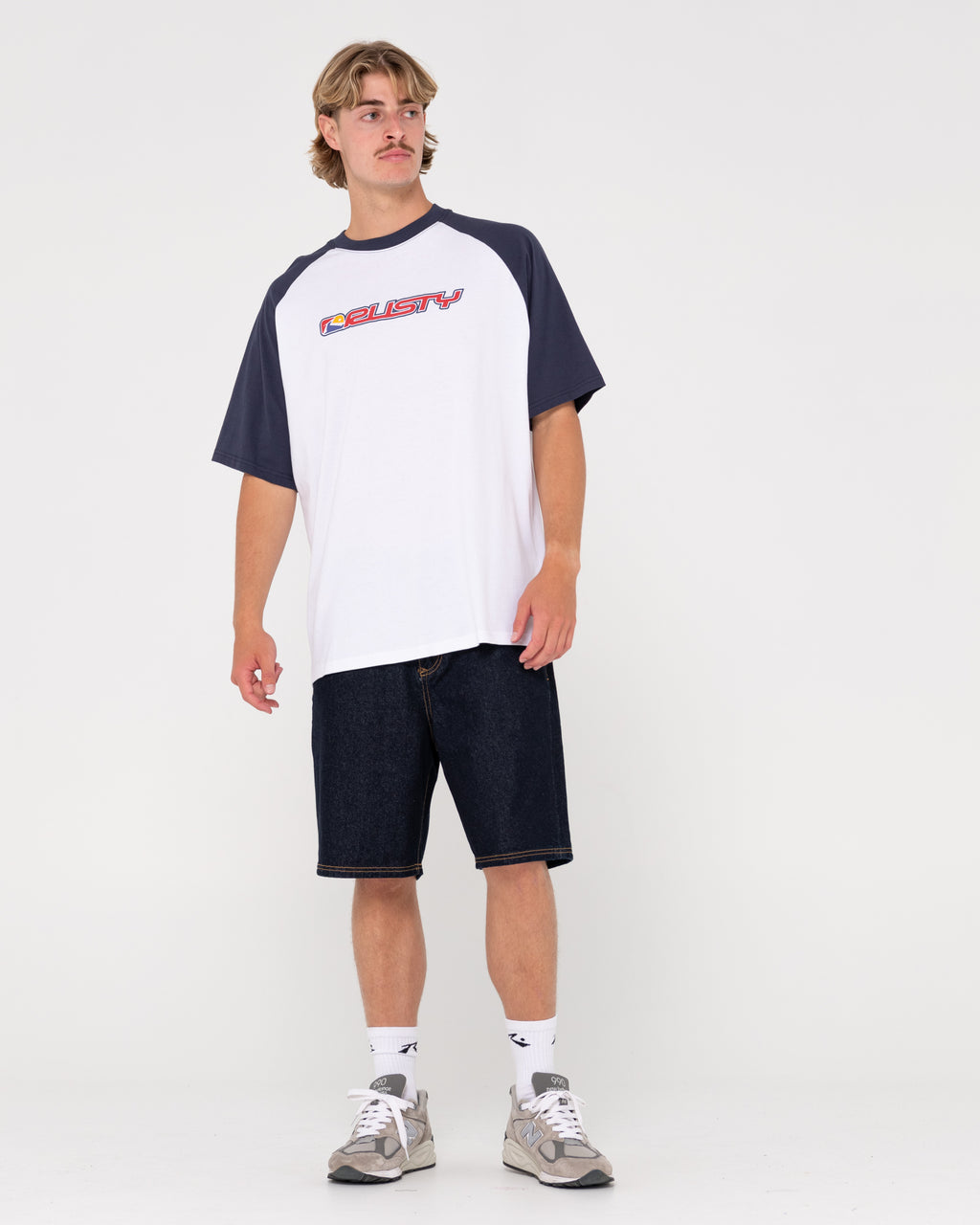 MENS SWAGLAN RAGLAN SHORT SLEEVE T-SHIRT