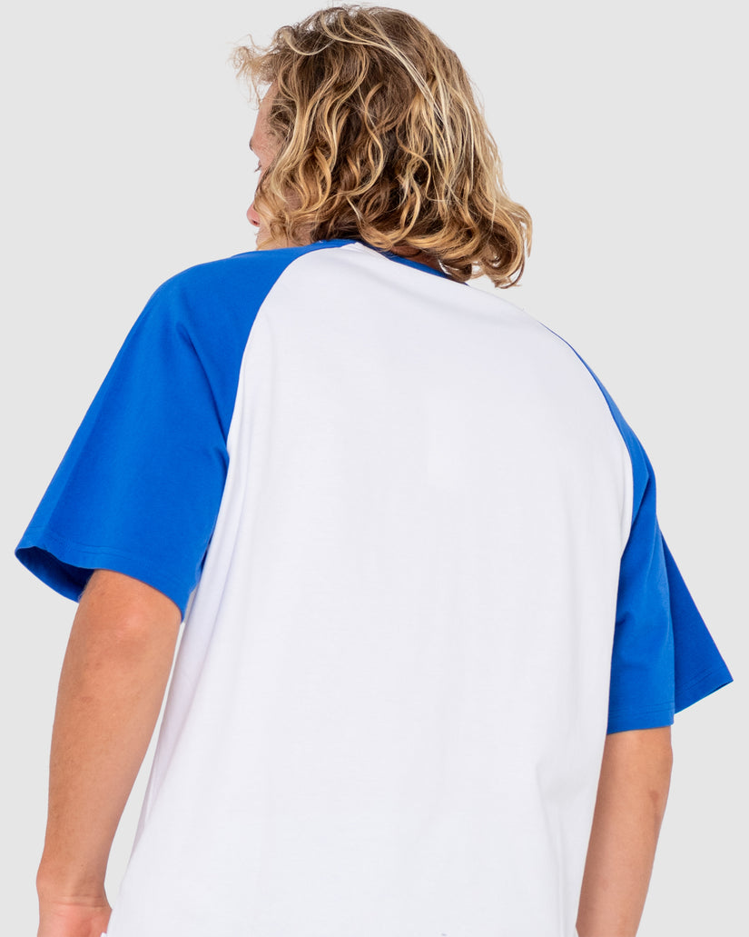 MENS SWAGLAN RAGLAN SHORT SLEEVE T-SHIRT