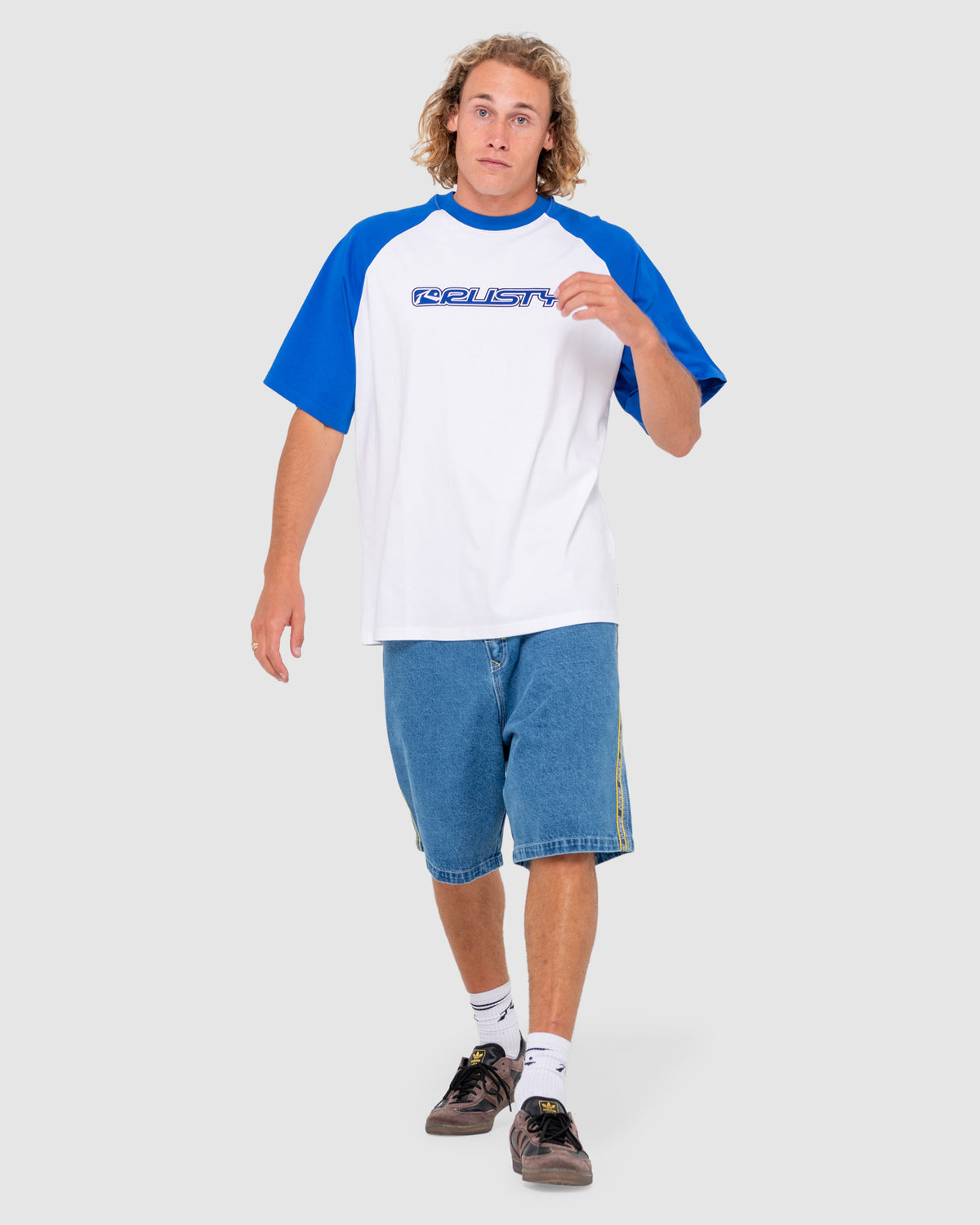 MENS SWAGLAN RAGLAN SHORT SLEEVE T-SHIRT