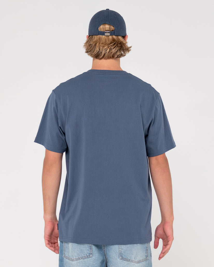 Mens Boxed Out Centre Front T-Shirt