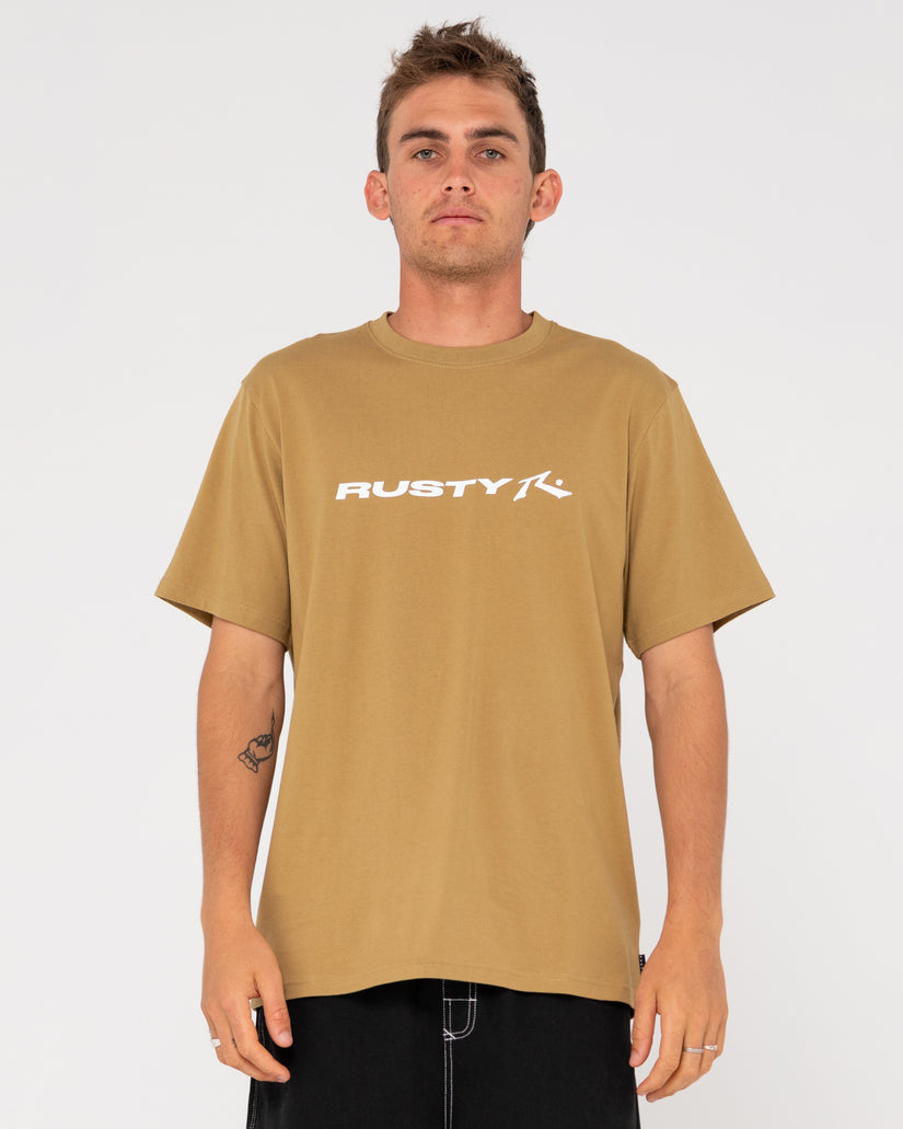 MENS VITAL RUSTY SHORT SLEEVE T-SHIRT
