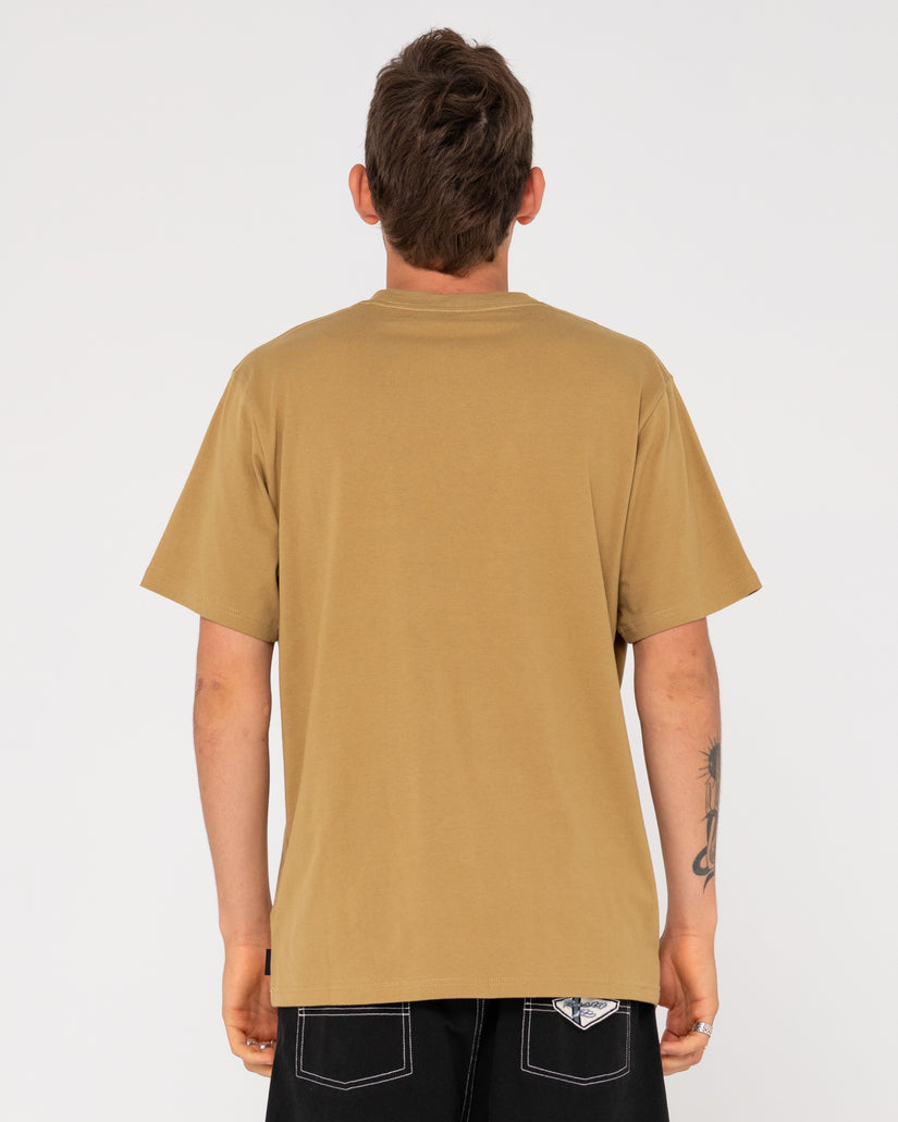 MENS VITAL RUSTY SHORT SLEEVE T-SHIRT