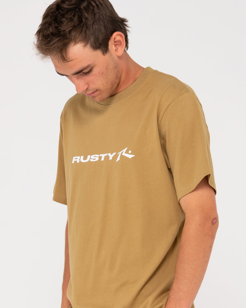 MENS VITAL RUSTY SHORT SLEEVE T-SHIRT