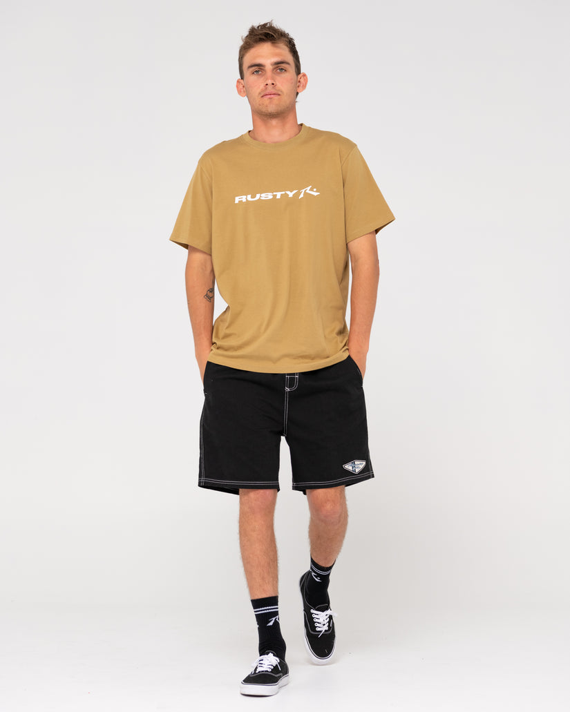 MENS VITAL RUSTY SHORT SLEEVE T-SHIRT