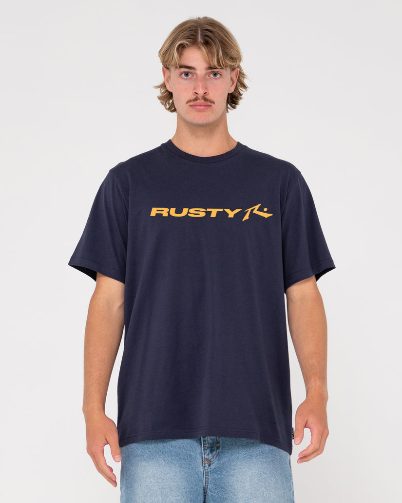 MENS VITAL RUSTY SHORT SLEEVE T-SHIRT