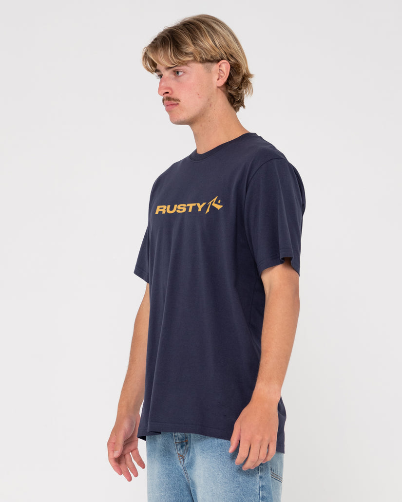 MENS VITAL RUSTY SHORT SLEEVE T-SHIRT