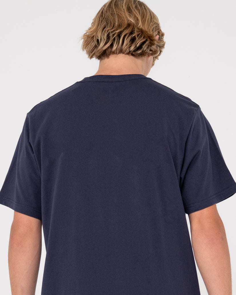 MENS VITAL RUSTY SHORT SLEEVE T-SHIRT