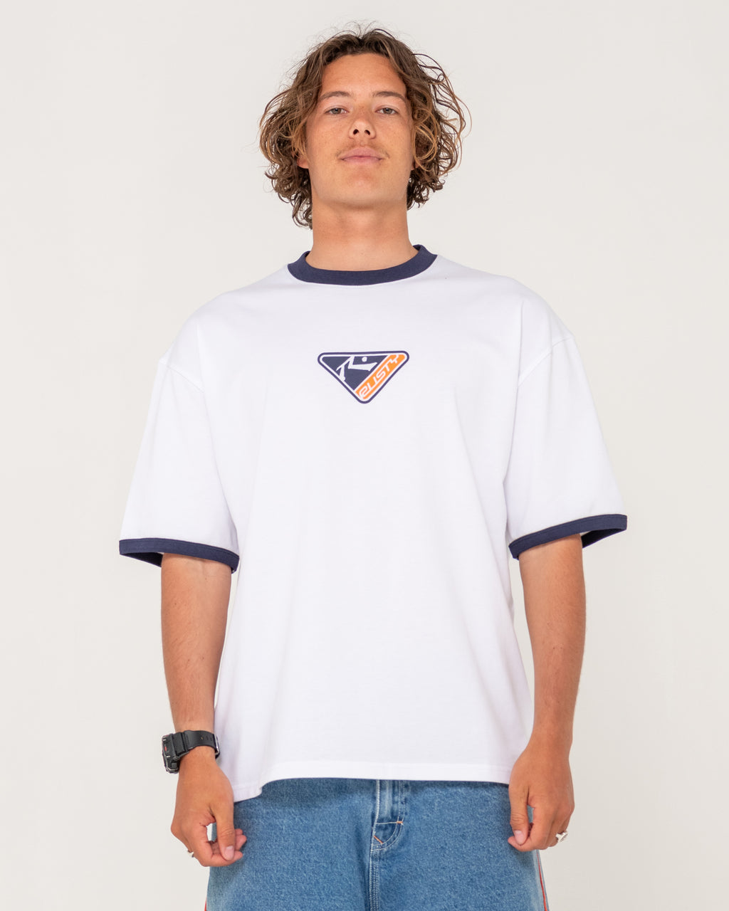 Mens Trisector Ringer T-Shirt
