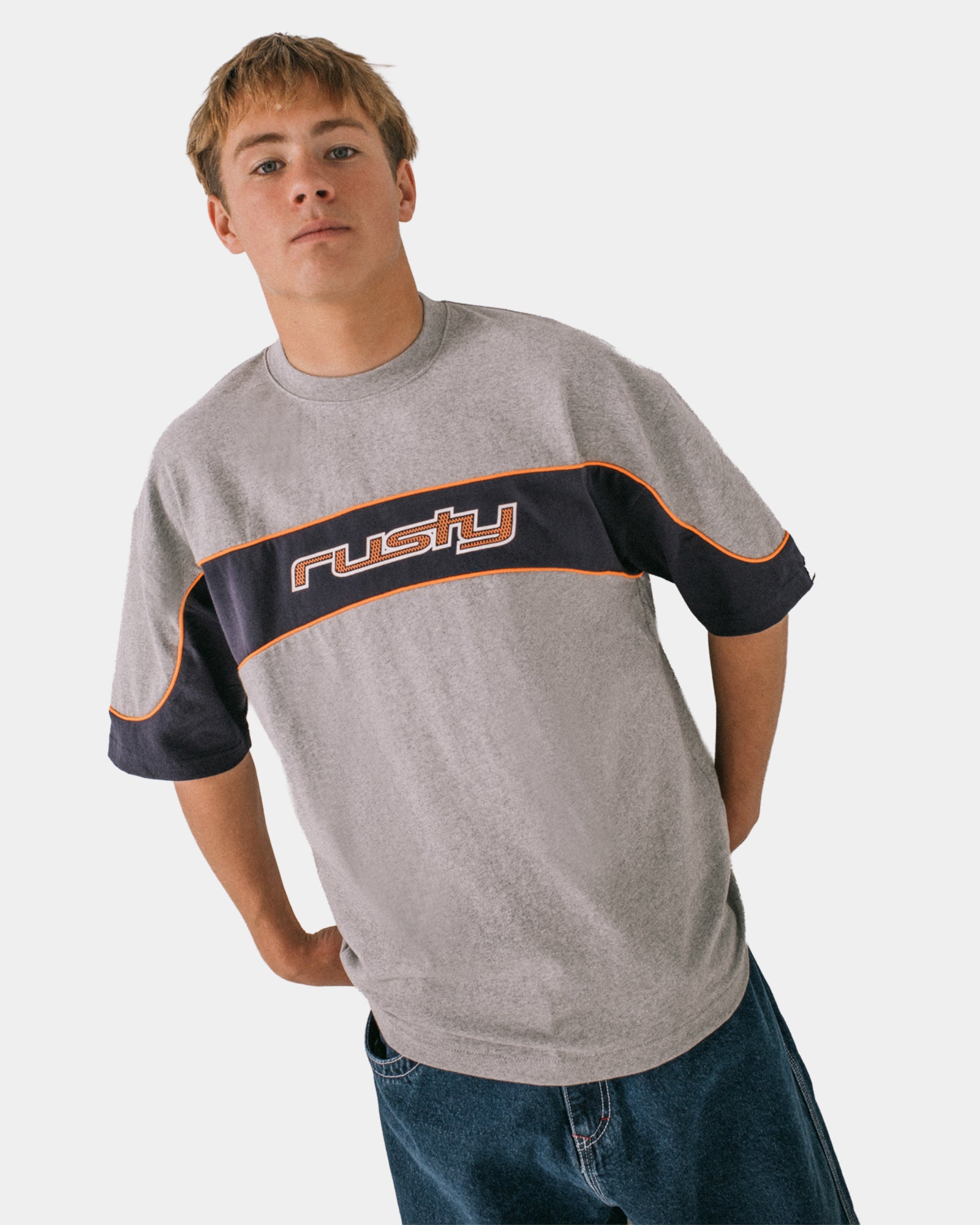 Mens Kinetic Short Sleeve Heavy T-Shirt