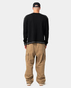 Mens Chuck No Worries Long Sleeve T-Shirt