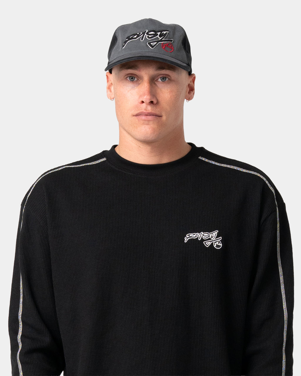 Mens Chuck No Worries Long Sleeve T-Shirt