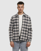 MENS BARRIO QUILT FLANNEL JACKET