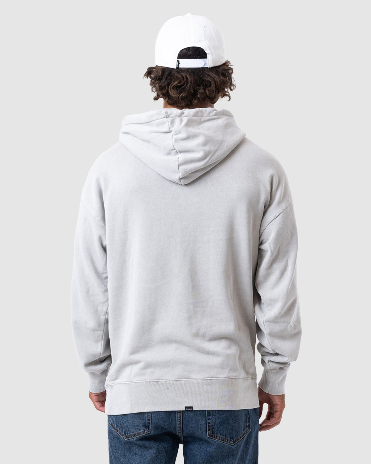 MENS MINIMAL THRILLS SLOUCH PULL ON HOODIE