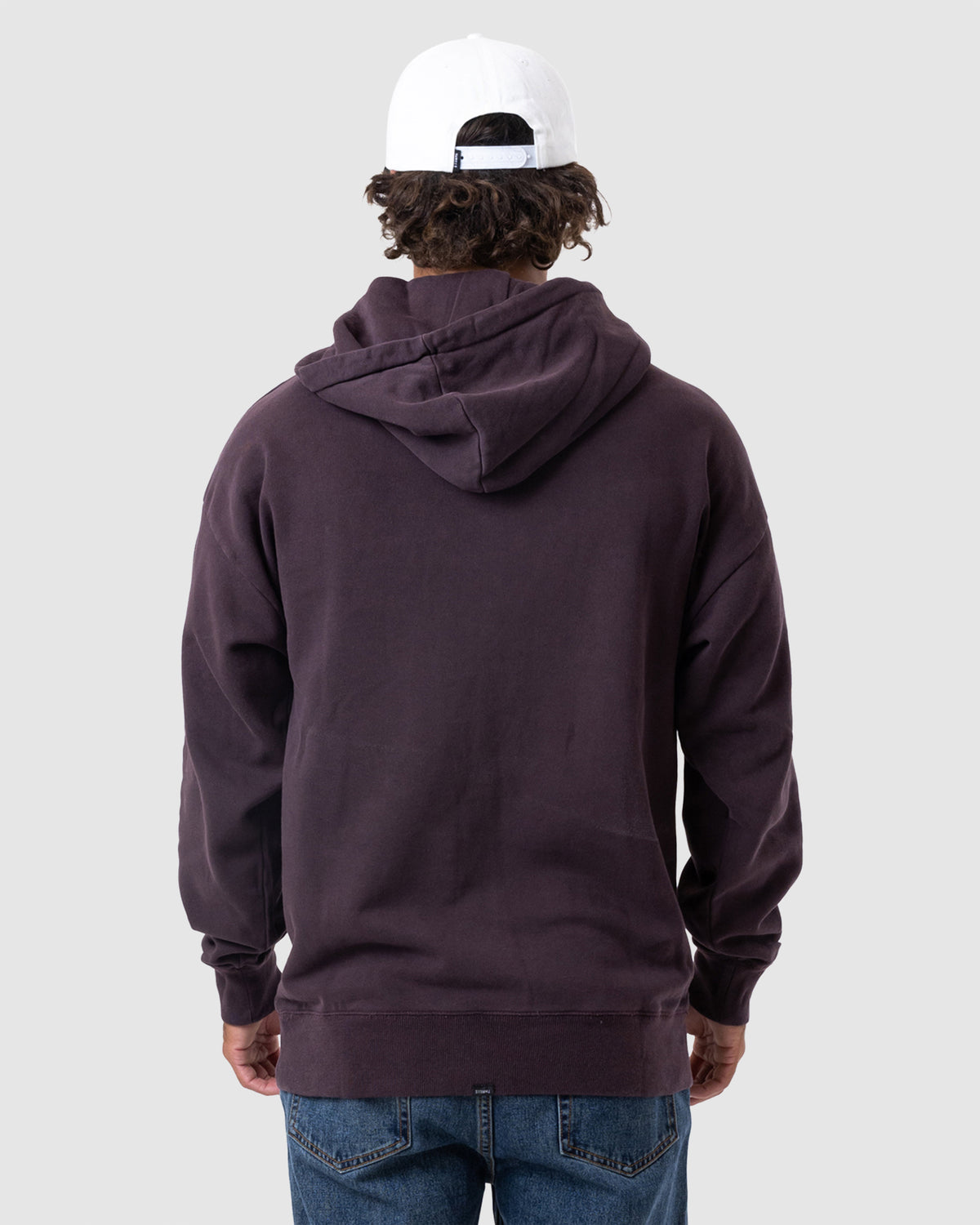 MENS MINIMAL THRILLS SLOUCH PULL ON HOODIE