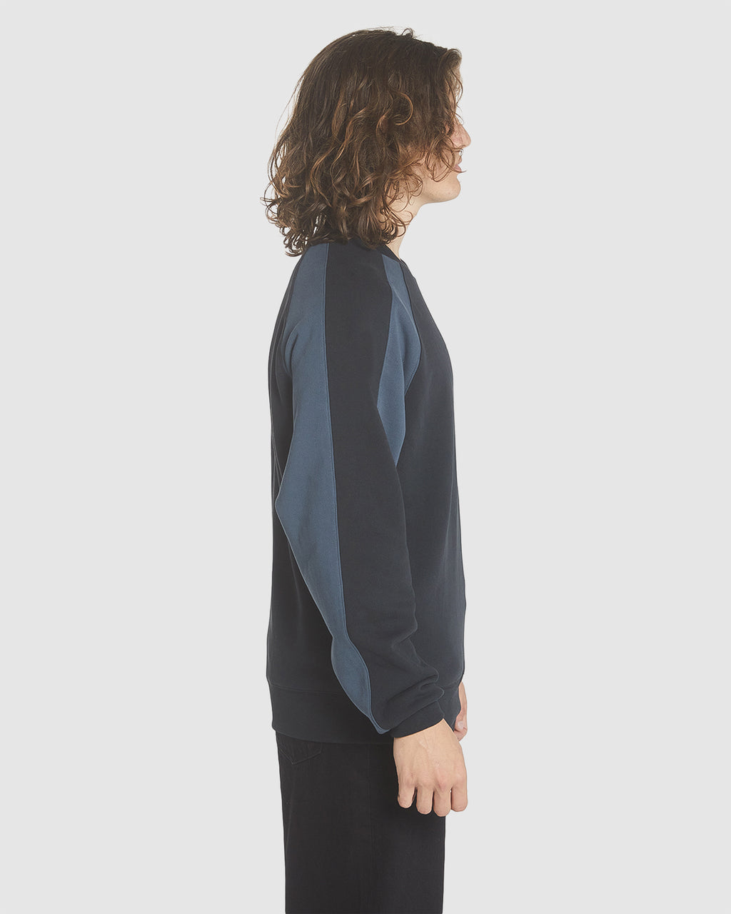 MENS SPHERE OVERSIZE RAGLAN CREW