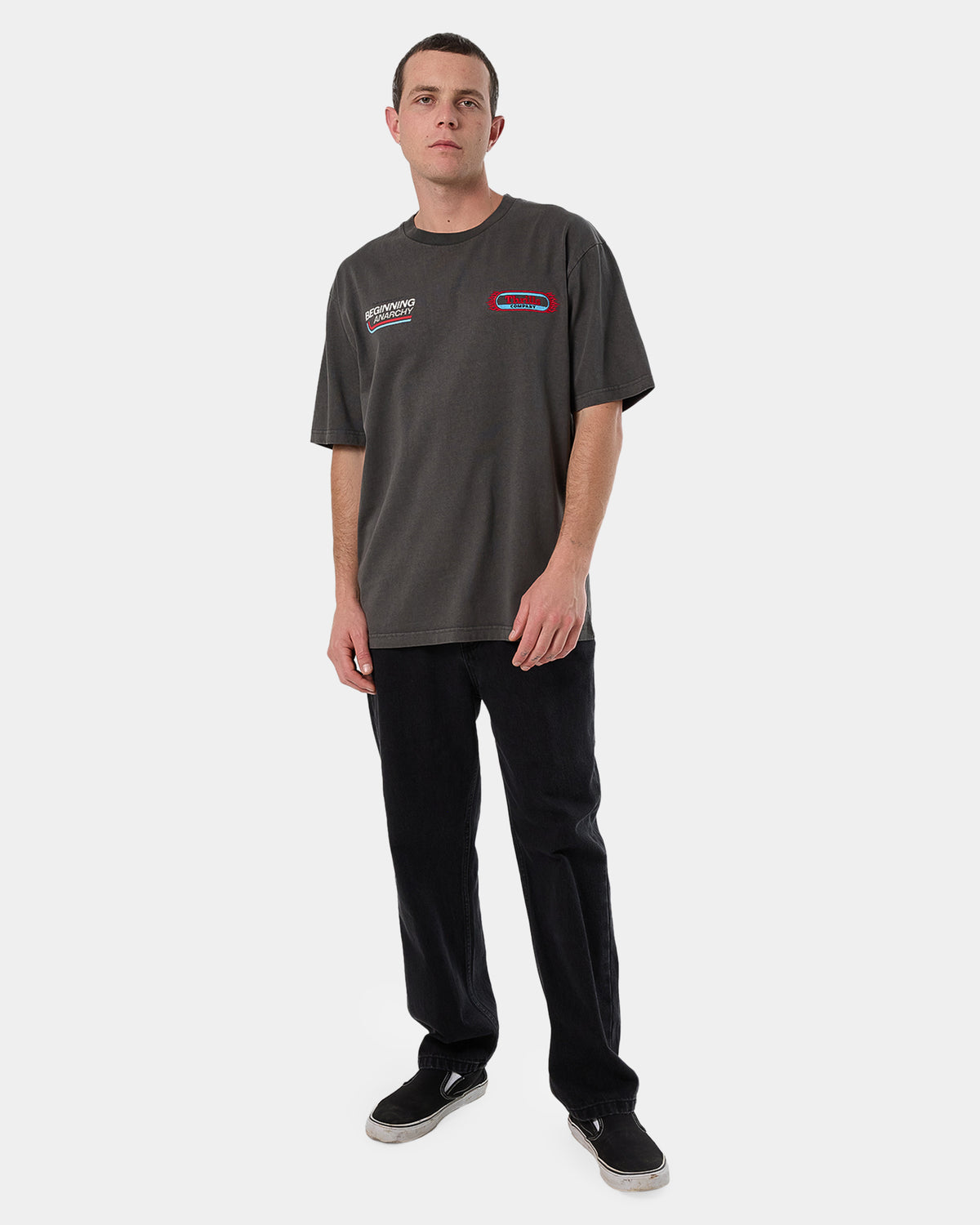 Mens Beginning Anarchy Oversized T-Shirt