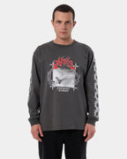 Mens Peaceful Chaos Oversize Long Sleeve T-Shirt