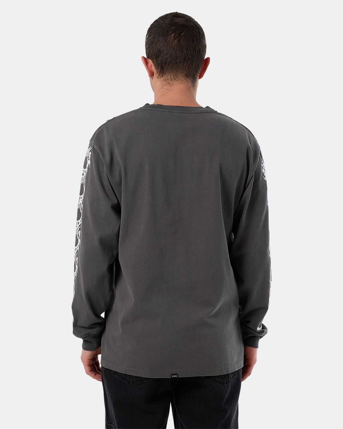 Mens Peaceful Chaos Oversize Long Sleeve T-Shirt