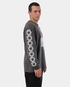 Mens Peaceful Chaos Oversize Long Sleeve T-Shirt