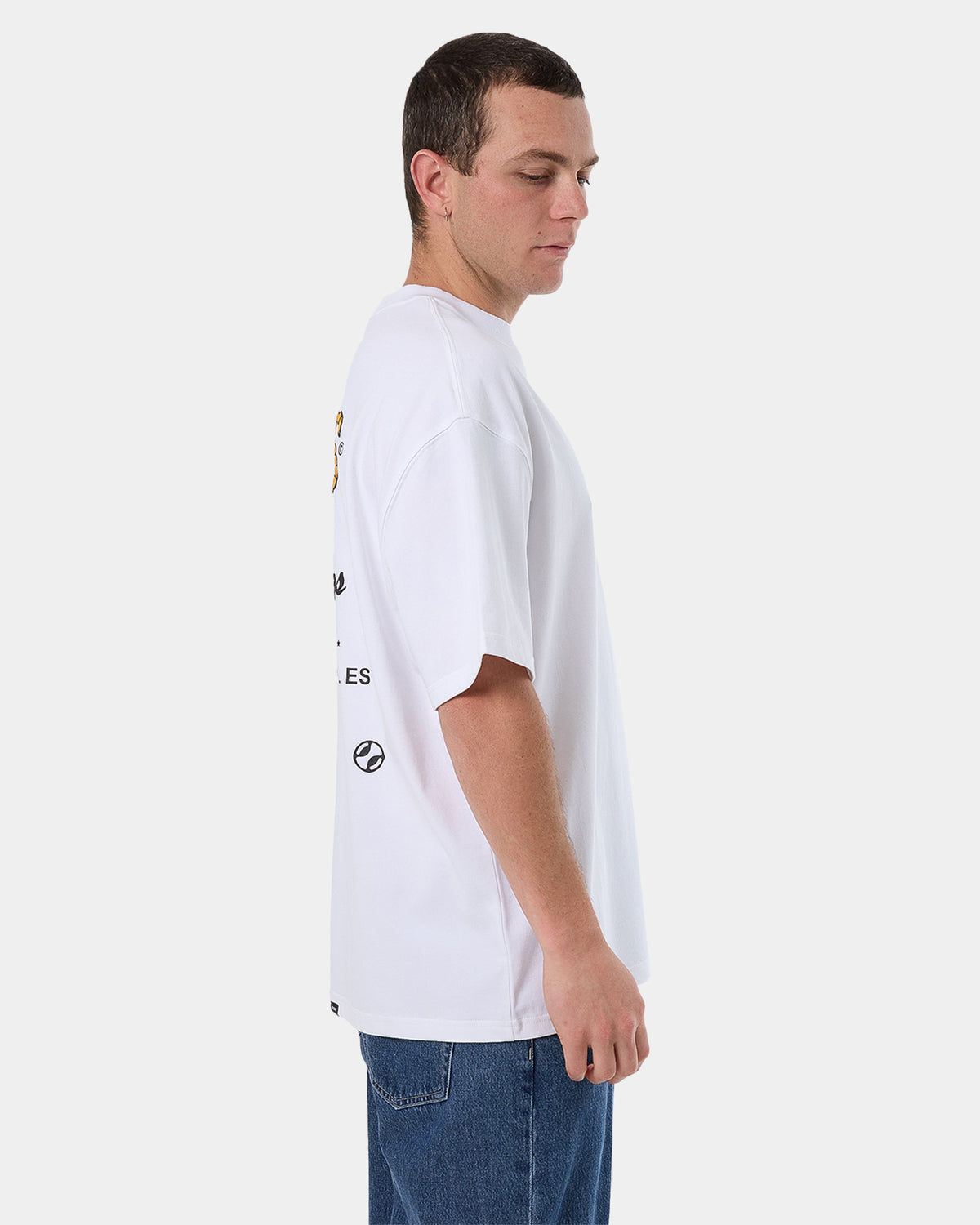 Mens This Stings Box Fot Oversized T-Shirt