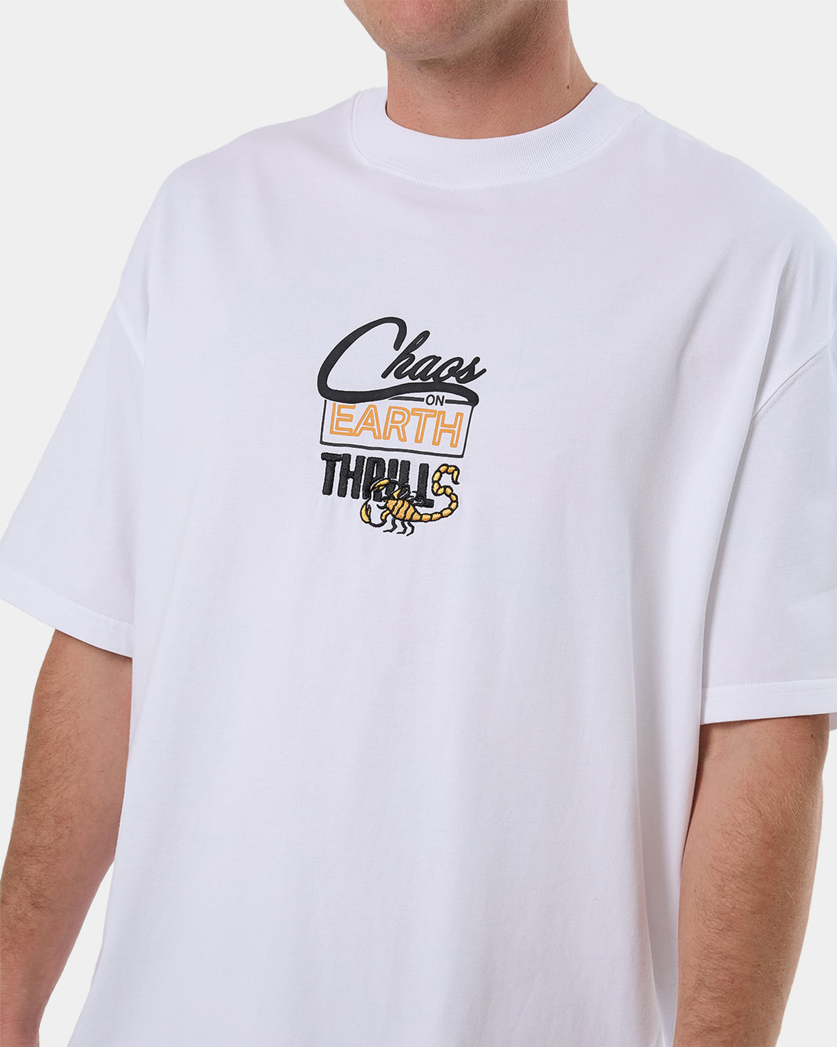 Mens This Stings Box Fot Oversized T-Shirt