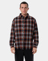 Mens Barrio Flannel Long Sleeve Shirt