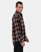 Mens Barrio Flannel Long Sleeve Shirt