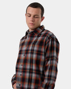 Mens Barrio Flannel Long Sleeve Shirt