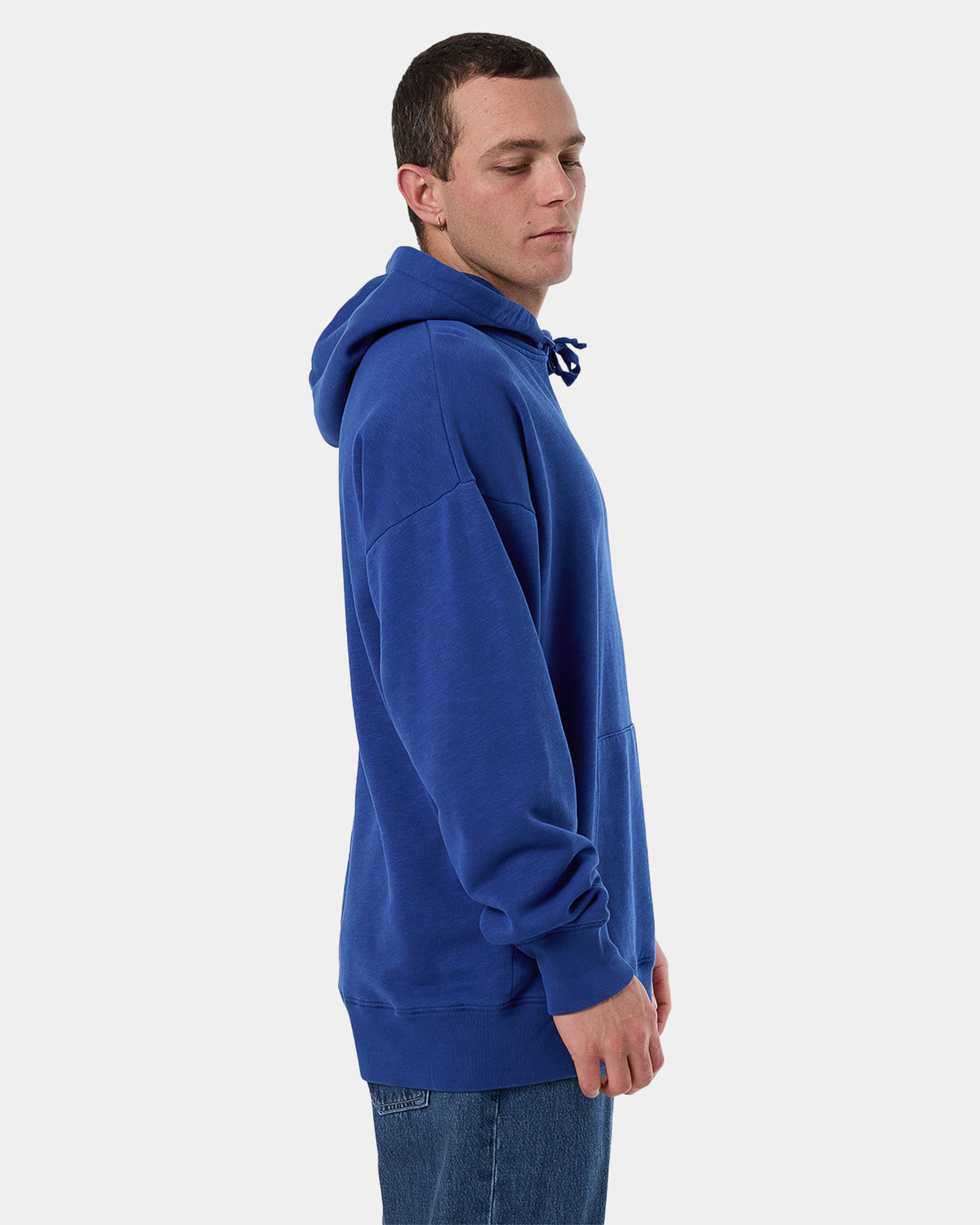 Mens Minimal Thrills Slouch Pullover Hoodie