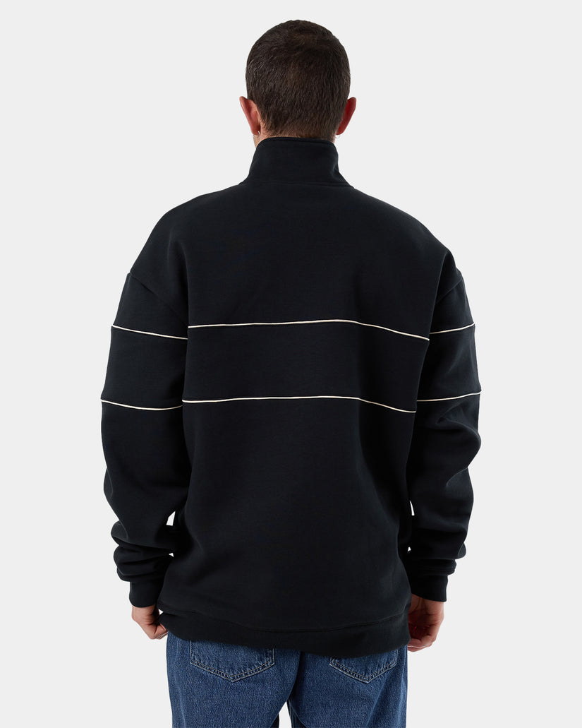 Mens Glory Quarter Zip Fleece Jumper