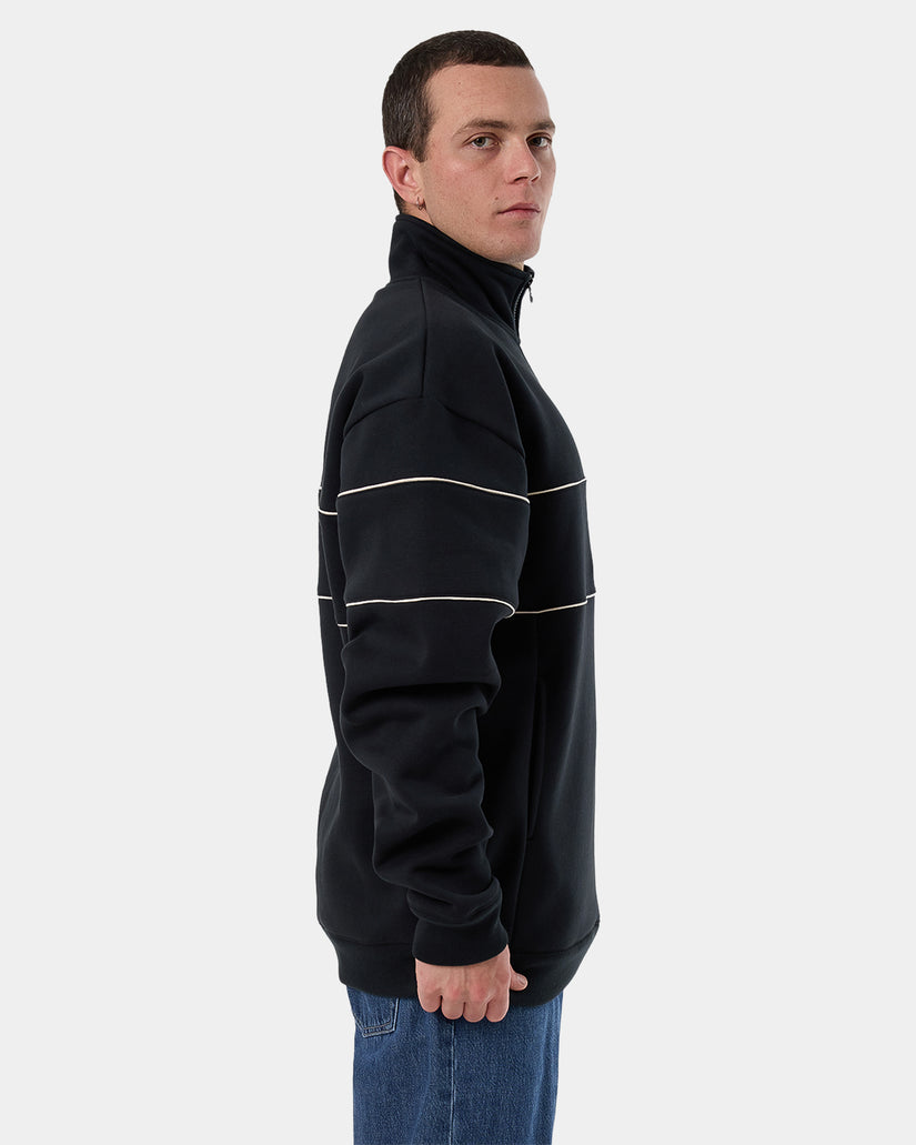 Mens Glory Quarter Zip Fleece Jumper