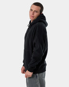 Mens Fortune Favors Raglan Panel Pullover Hoodie