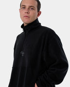 Mens Legacy wreath Quarter Zip Polar Fleece Jumper