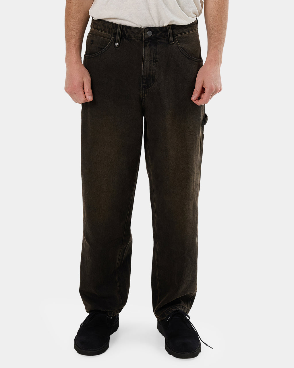 Mens Carpenter Big Slacker Carpenter Denim Jeans