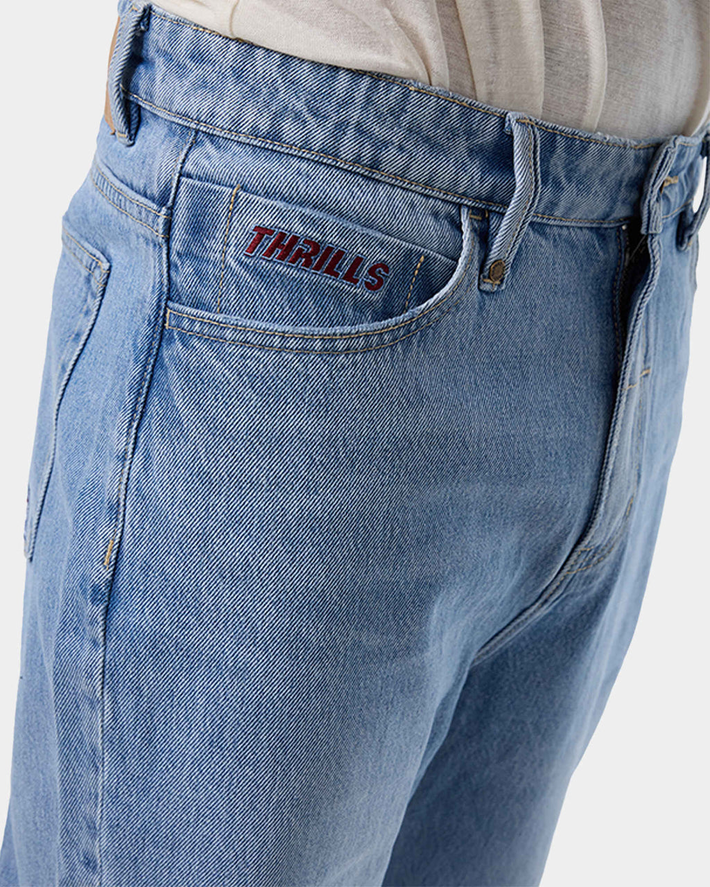 Mens Starpower Slacker Denim Jeans