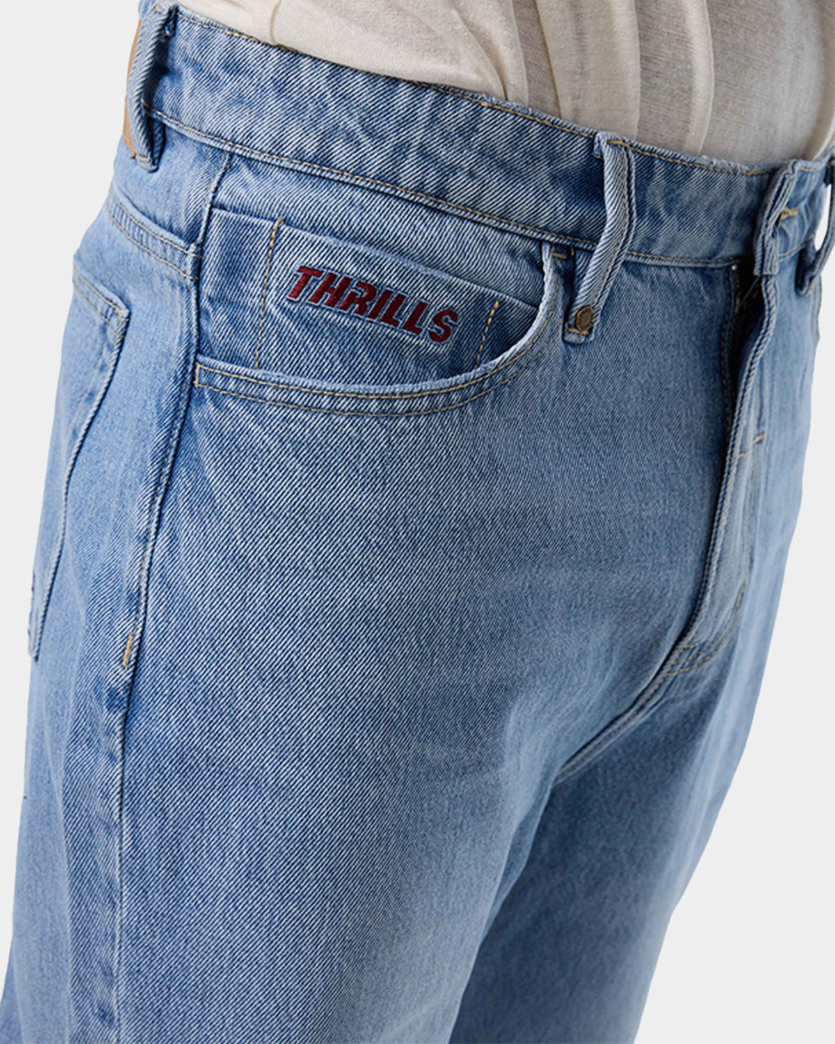 Mens Starpower Slacker Denim Jeans