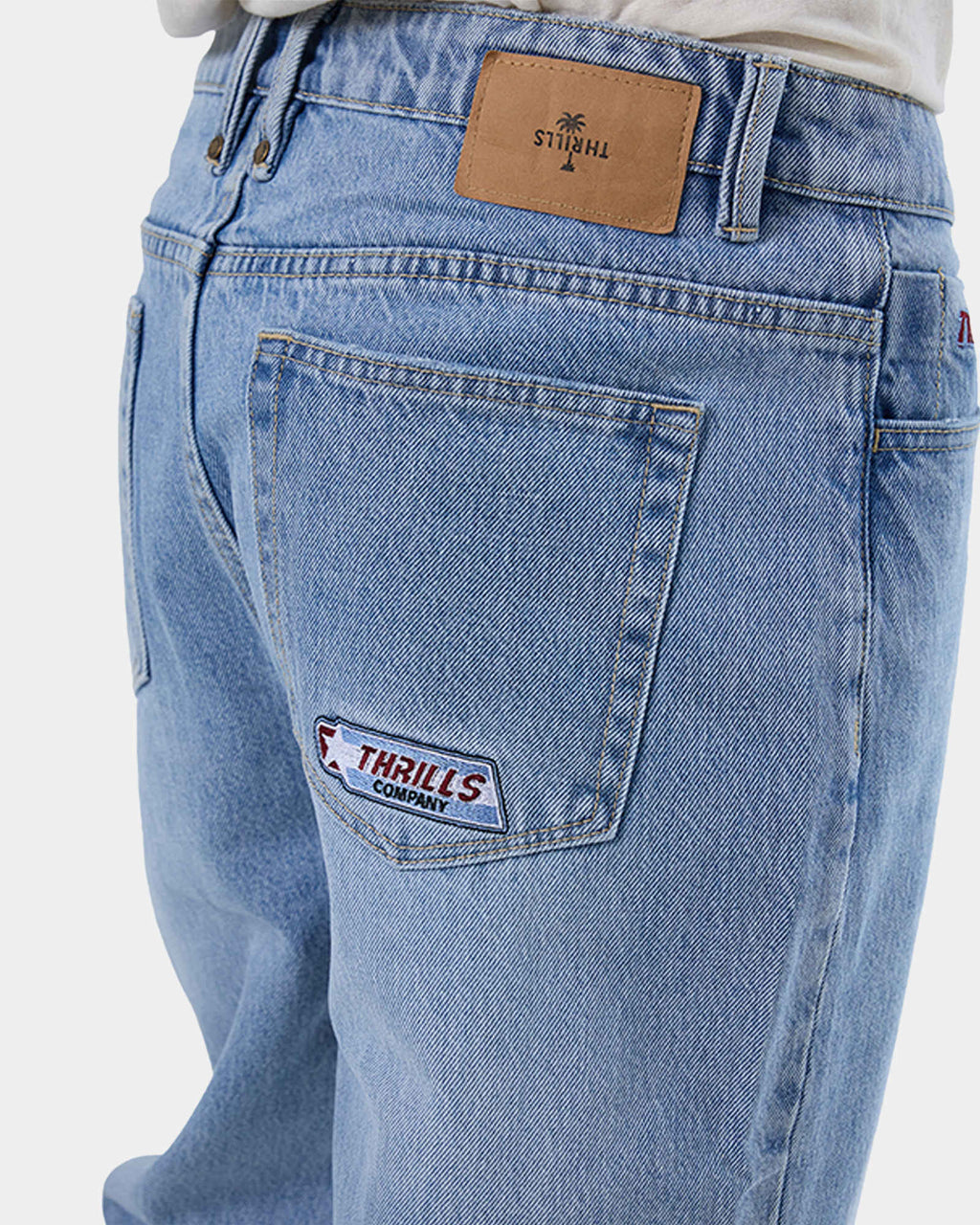 Mens Starpower Slacker Denim Jeans