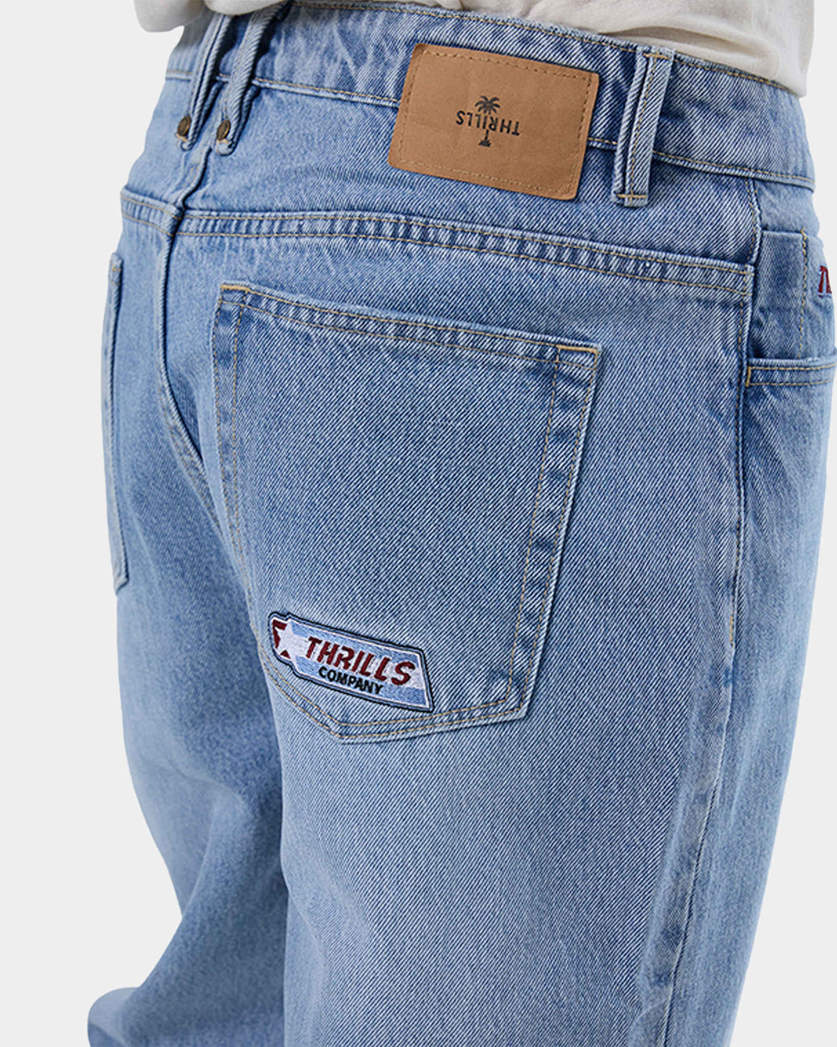 Mens Starpower Slacker Denim Jeans