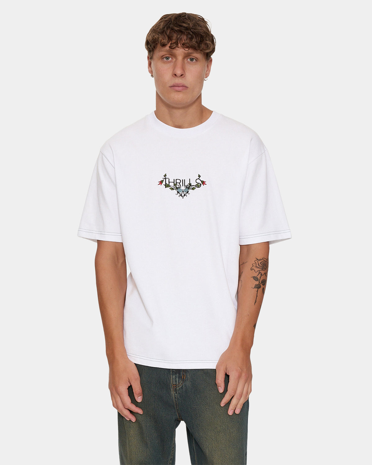 Mens Ornate Levels Oversize T-Shirt