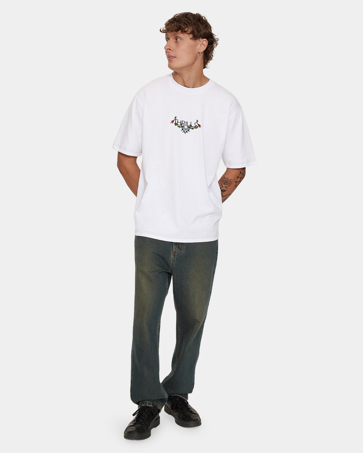 Mens Ornate Levels Oversize T-Shirt