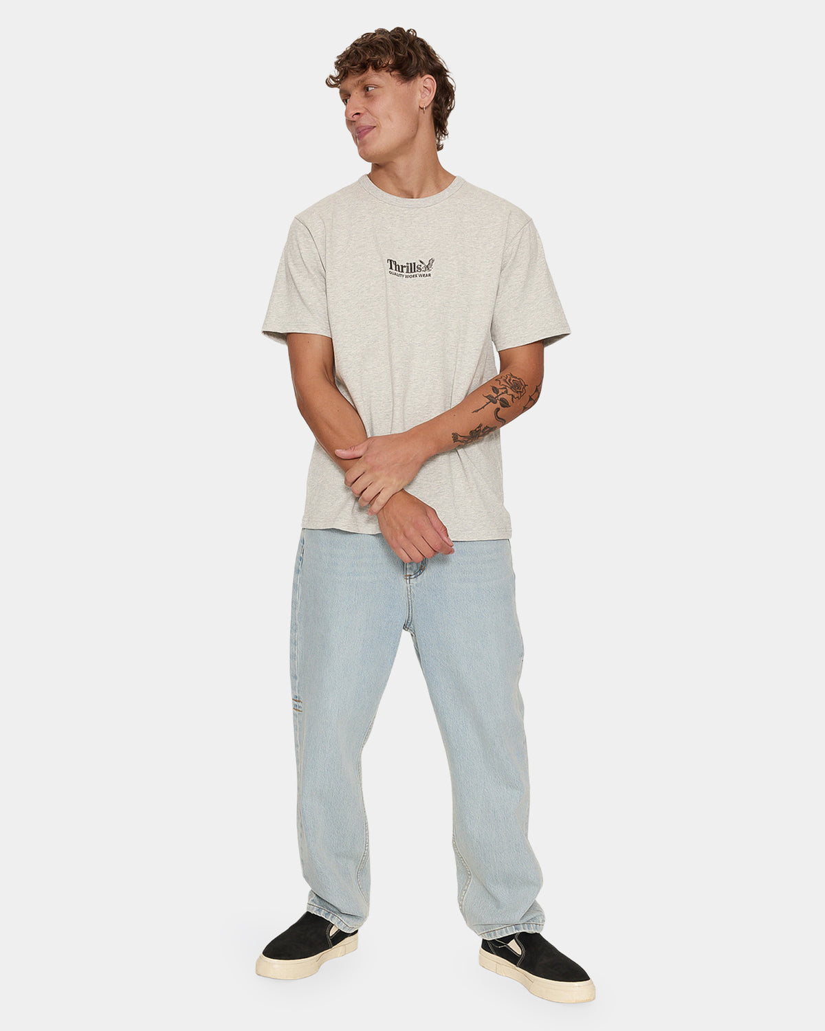 THRILLS WORKWEAR EMBRO MERCH TEE AG9