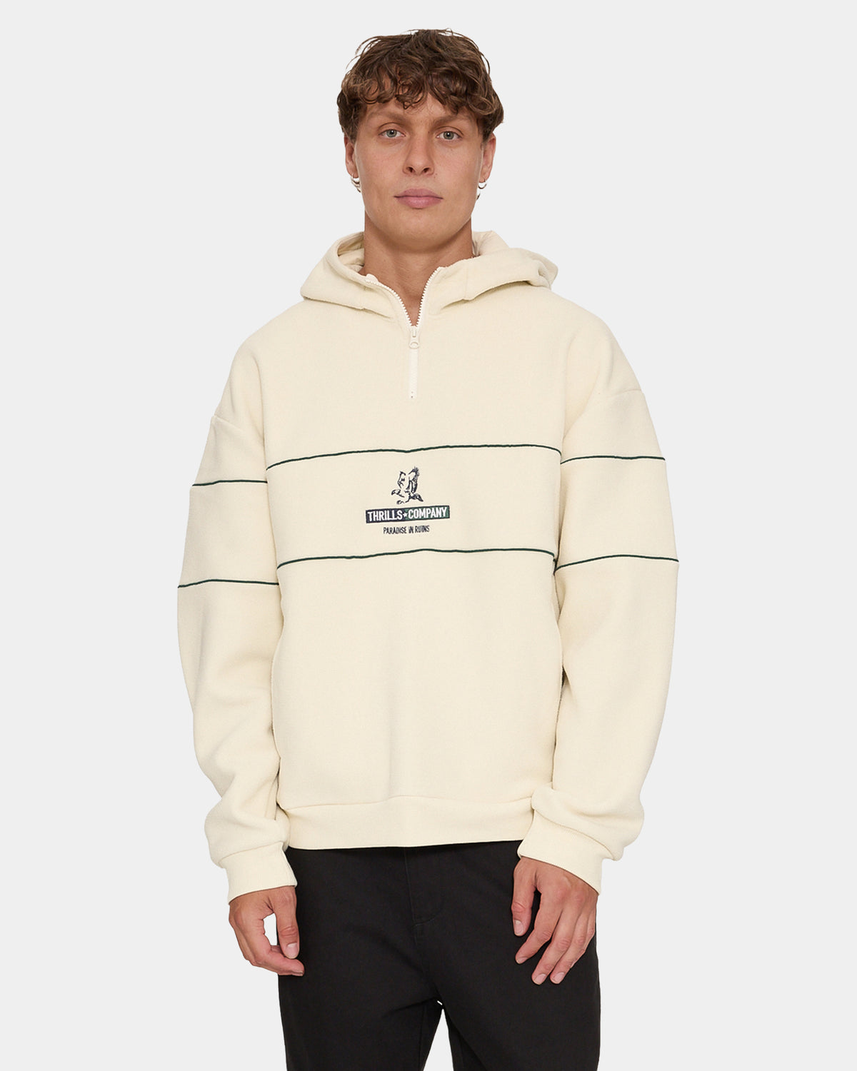 RISEN QUARTER ZIP HOOD FLEECE WBU