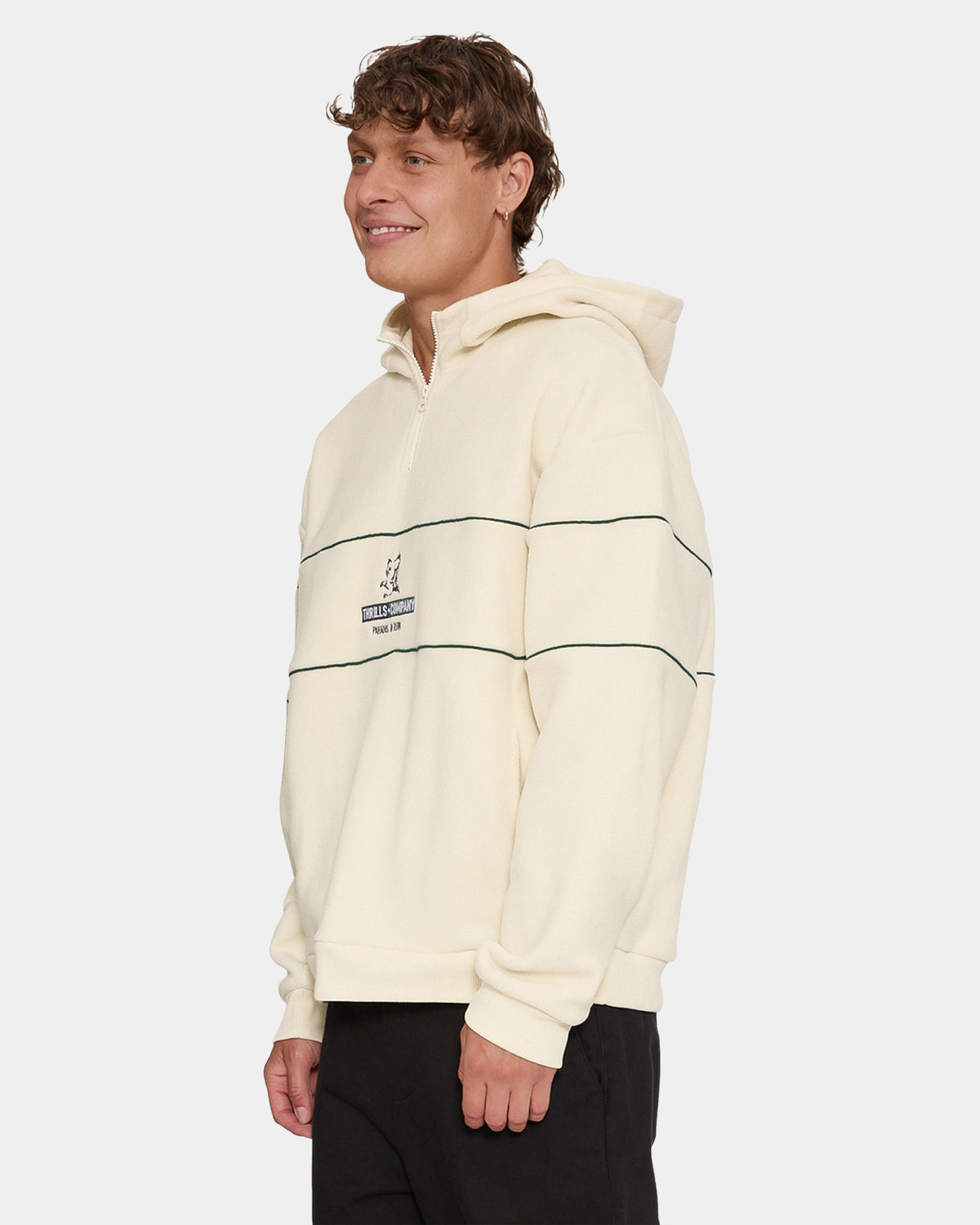 RISEN QUARTER ZIP HOOD FLEECE WBU