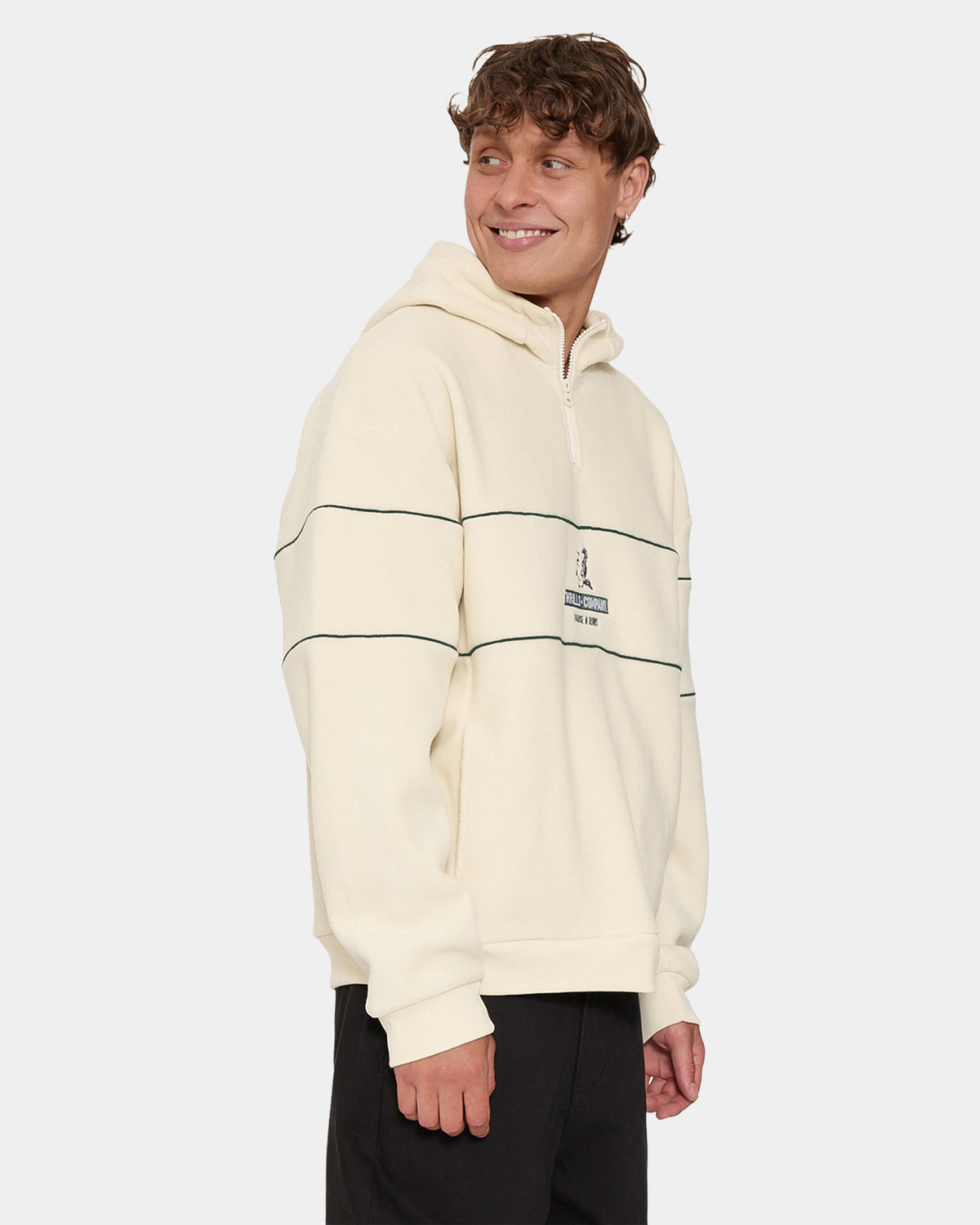RISEN QUARTER ZIP HOOD FLEECE WBU