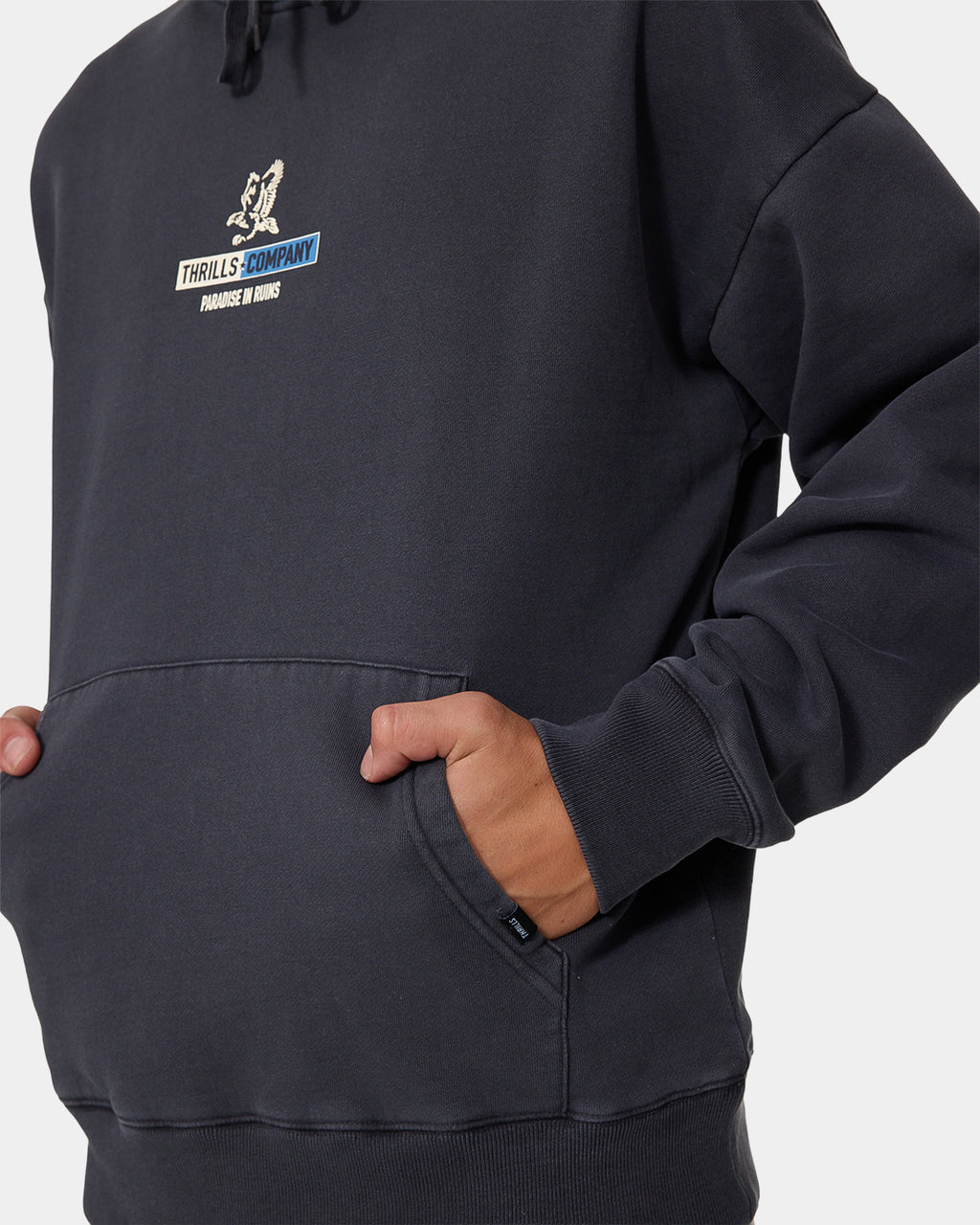 RISEN SLOUCH PULL ON HOOD 110
